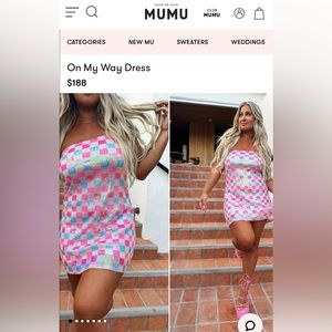 Show Me Your MuMu Sequin On My Way Dress